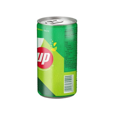 Soft Drink 7 Up Lemon Can, 250 ml